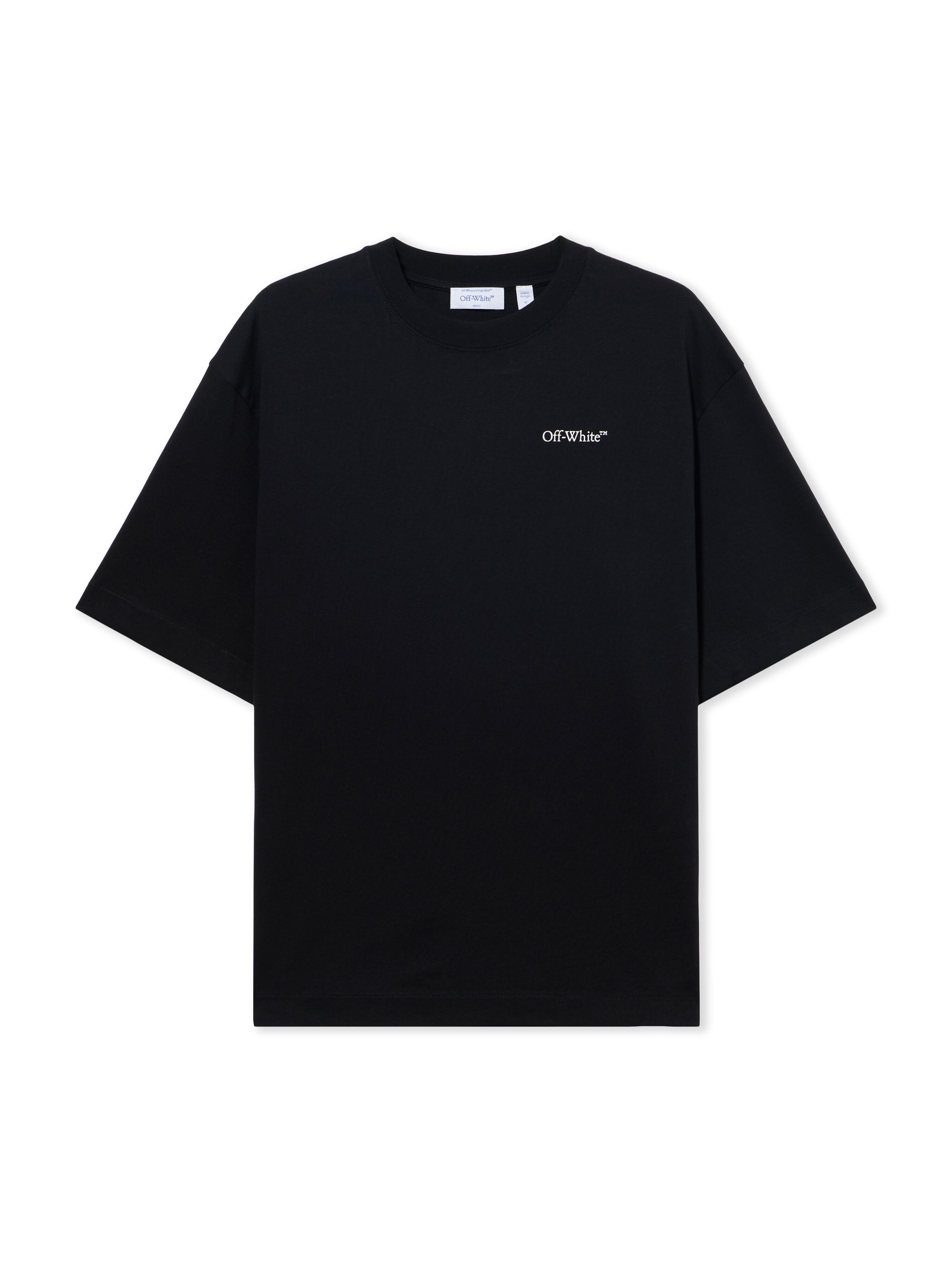OFF WHITE Half Arrow Skate T-shirt BLACK 44MAA120S26J008