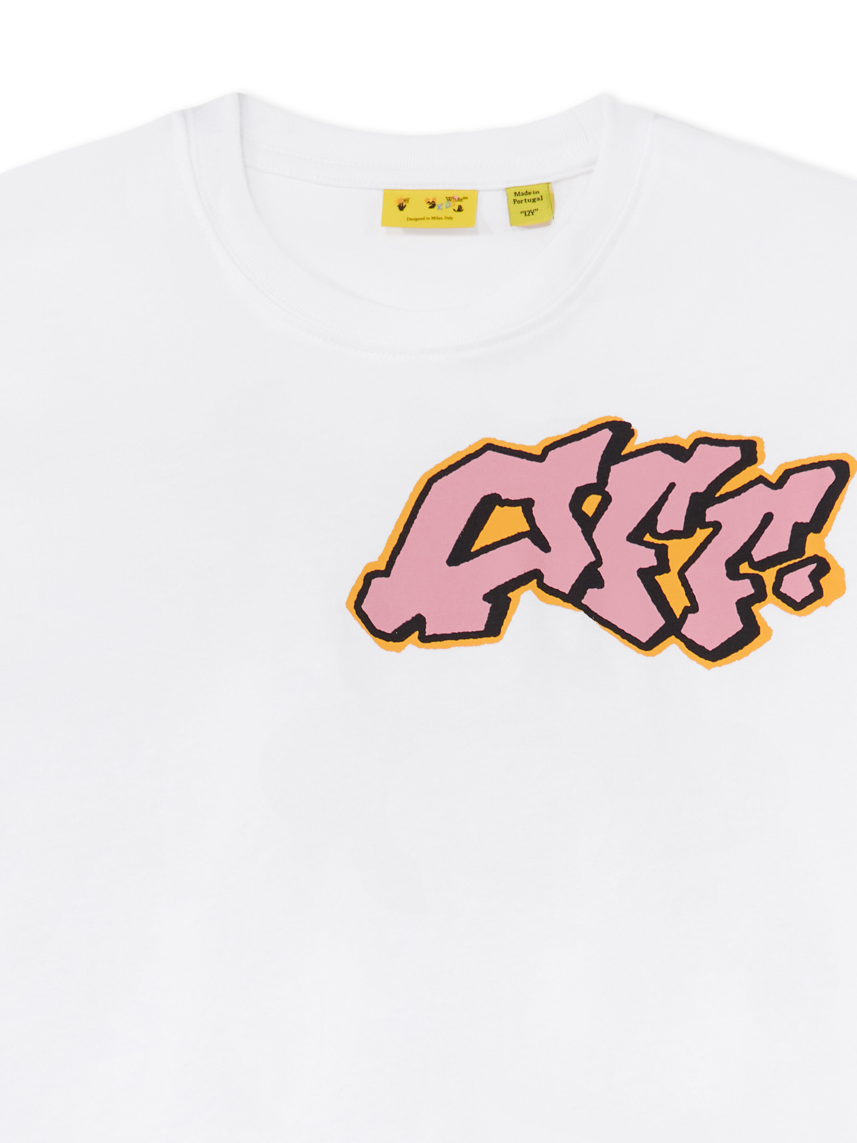 Graffiti T-Shirt OFF WHITE Graffiti T-Shirt WHITE 44GAA001F26J004