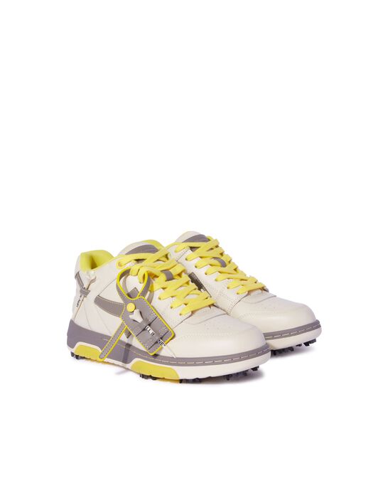 OFF WHITE Ow Golf Out Of Office Sneakers OFF WHITE - GREY - YELLOW OMIA29DT24LEA001
