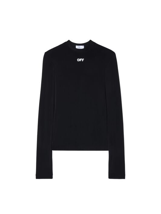 Off Stamp Sec Skin L/S Crew OFF WHITE Off Stamp Sec Skin L/S Crew BLACK OWAD136C99JER004