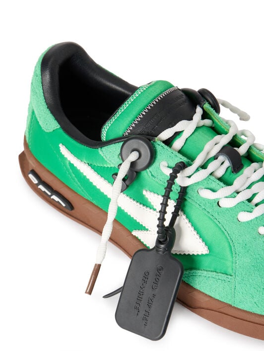 OFF WHITE New Slim Sneakers GREEN - PURE WHITE OMIA2ALS26FAB002