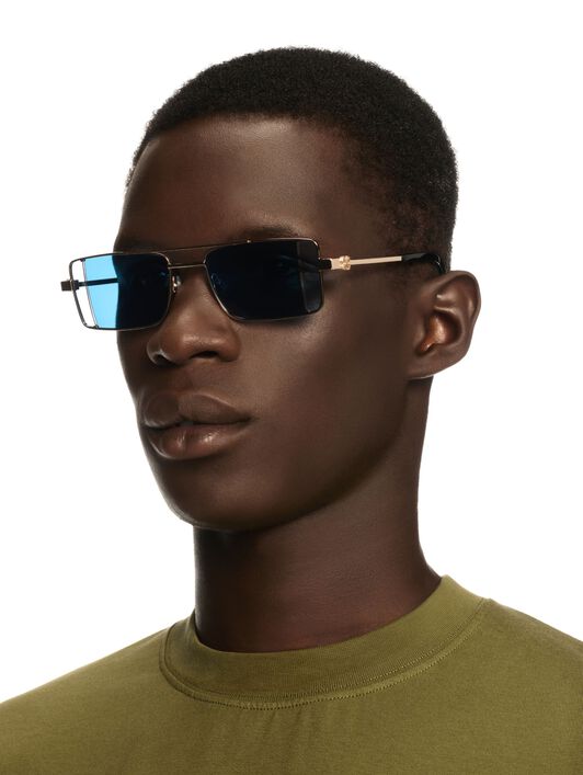 OFF WHITE Cortez Sunglasses GOLD OERI14AS25MET001