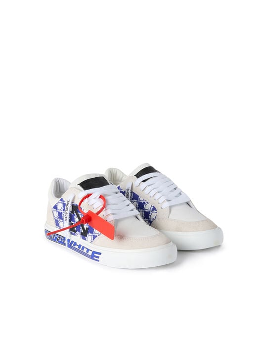 Vulcanized Low Sneakers OFF WHITE Vulcanized Low Sneakers WHITE/NEO BLUE OF06006101