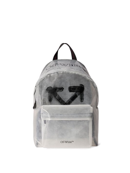 Heritage Ripstop Backpack OFF WHITE Heritage Ripstop Backpack TRANSPARENT - BLACK OMNB124C99FAB001
