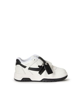 OFF WHITE Strap Out Of Office Sneakers WHITE/BLACK OBIA008C99LEA002