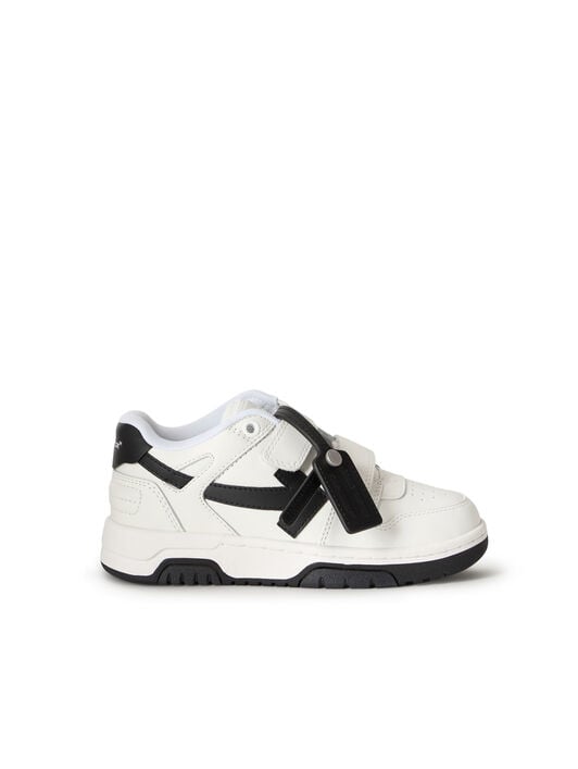OFF WHITE Strap Out Of Office Sneakers WHITE/BLACK OBIA008C99LEA002