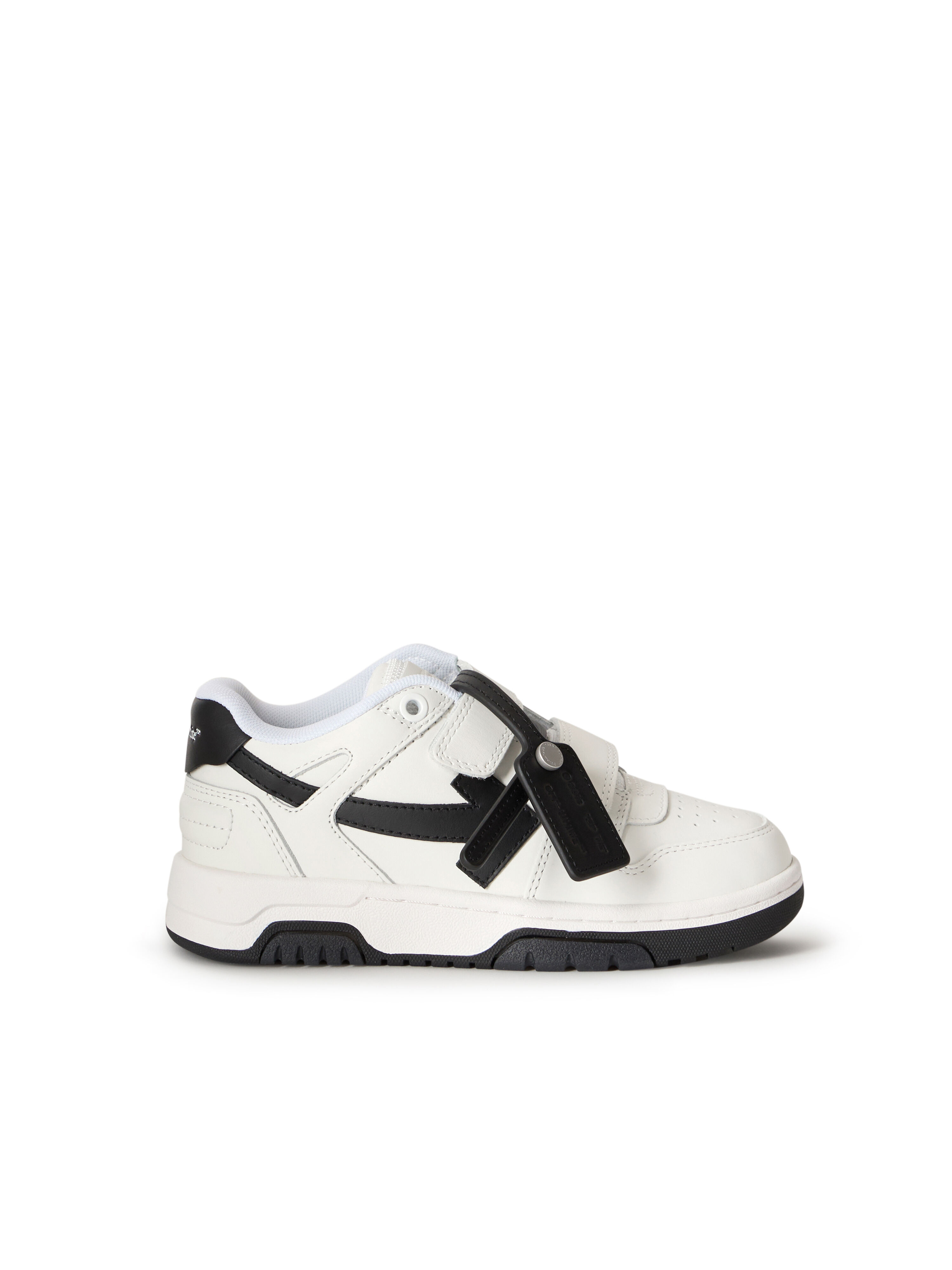 OFF WHITE Strap Out Of Office Sneakers WHITE/BLACK OBIA008C99LEA002