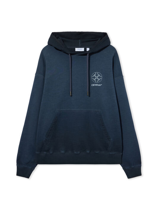 Offline Half Arrow Skate Hoodie OFF WHITE Offline Half Arrow Skate Hoodie CLOUD BLU GRAPHITE 44MBB085F26F00W