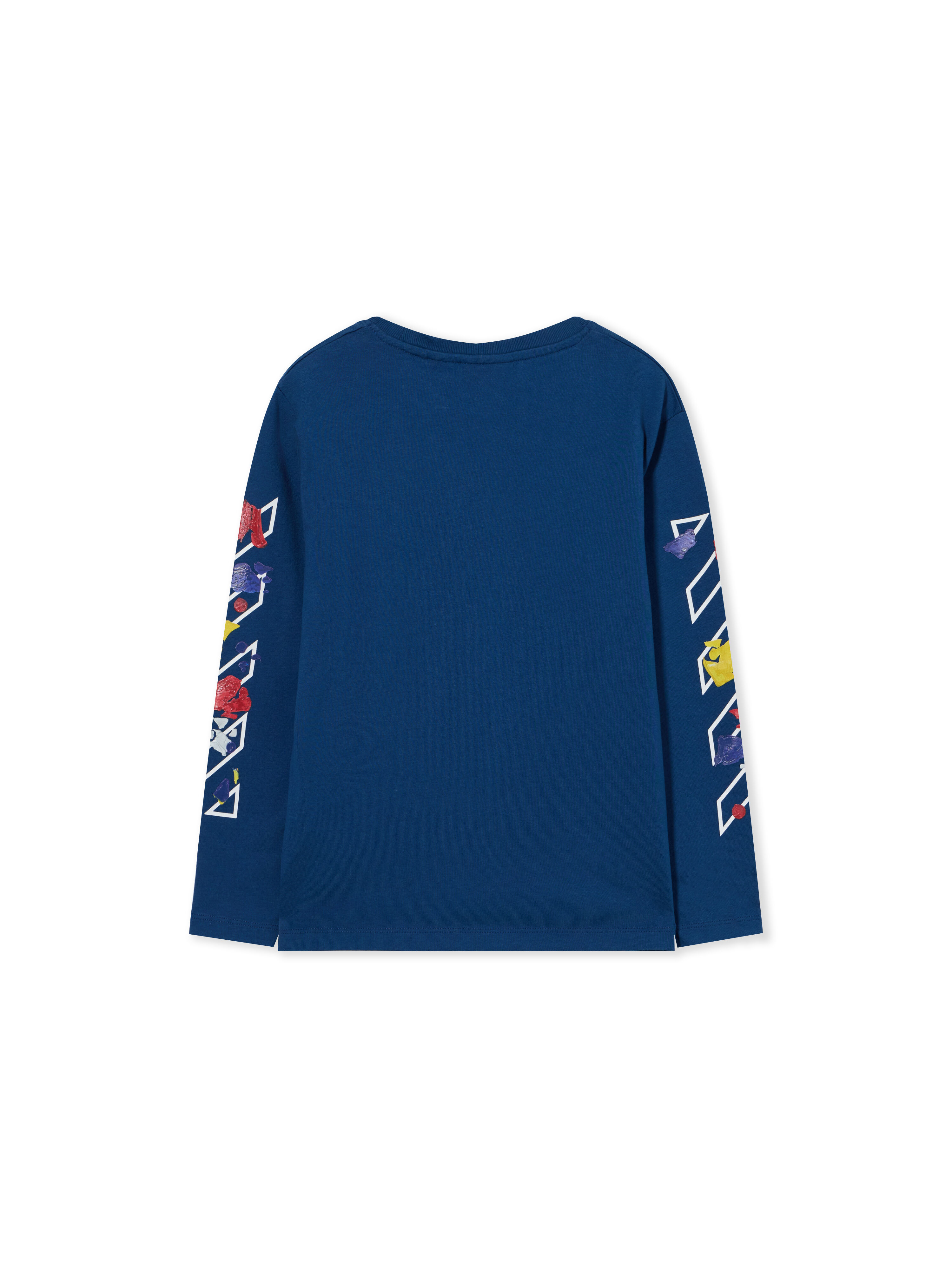 Bookish Diag Back To School Long Sleeve T-Shirt OFF WHITE Bookish Diag Back To School Long Sleeve T-Shirt ESTATE BLUE 44BAB001F26J003