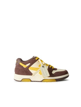 OFF WHITE Out Of Office Sneakers DARK BROWN/ORANGE OF05730210