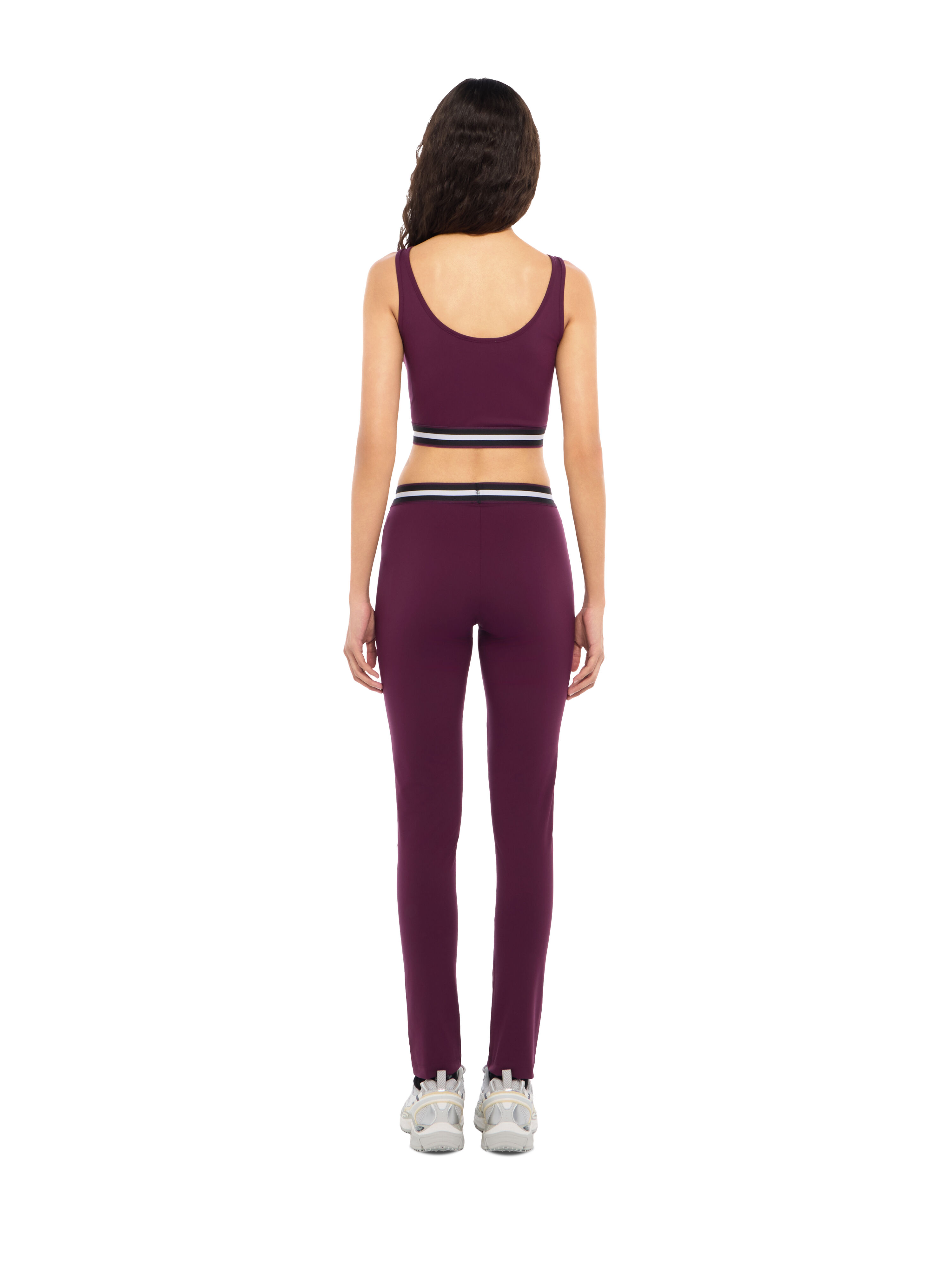 College Band Crop Top OFF WHITE College Band Crop Top Port Royal Dark Sapphire 2FA00391T
