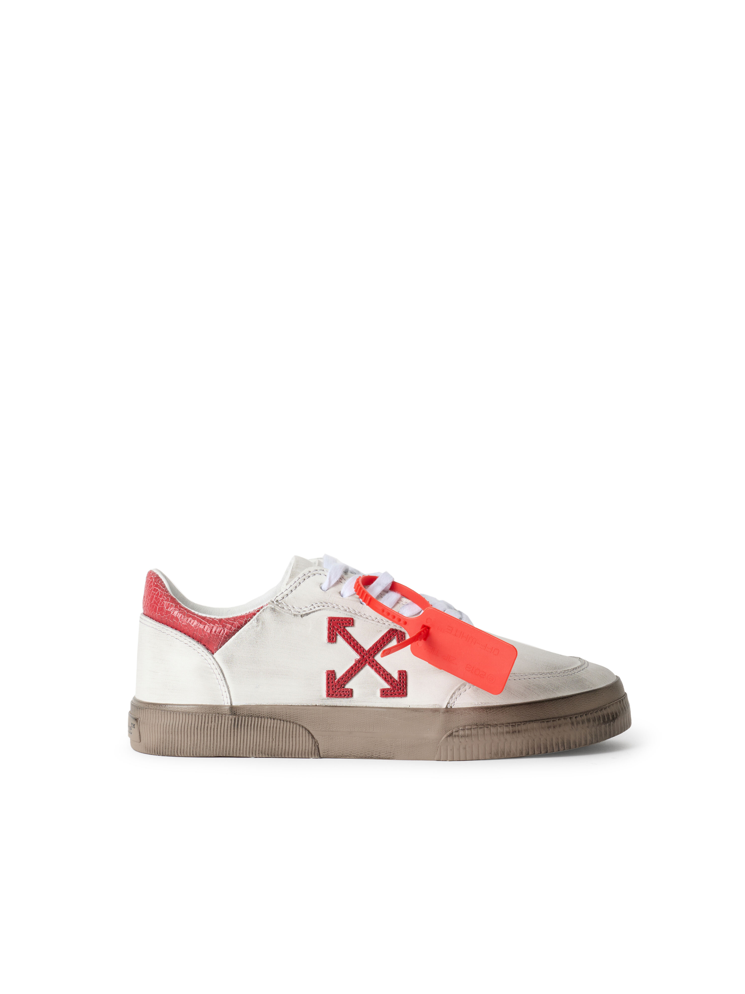 Vulcanized Low Worn Out Sneakers OFF WHITE Vulcanized Low Worn Out Sneakers VINTAGE WHITE/HAUTE RED OF06386609