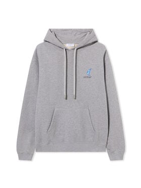 OFF WHITE Fresco Arrow Hoodie GRAY MELANGE-BLACK OWBB064S25FLE002