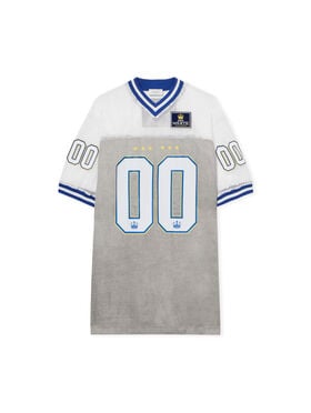 OFF WHITE Dyed Vi Sat 00 Football Dress FLINT GRAY-ELECTRIC BLUE OWDB55GF25FAB001