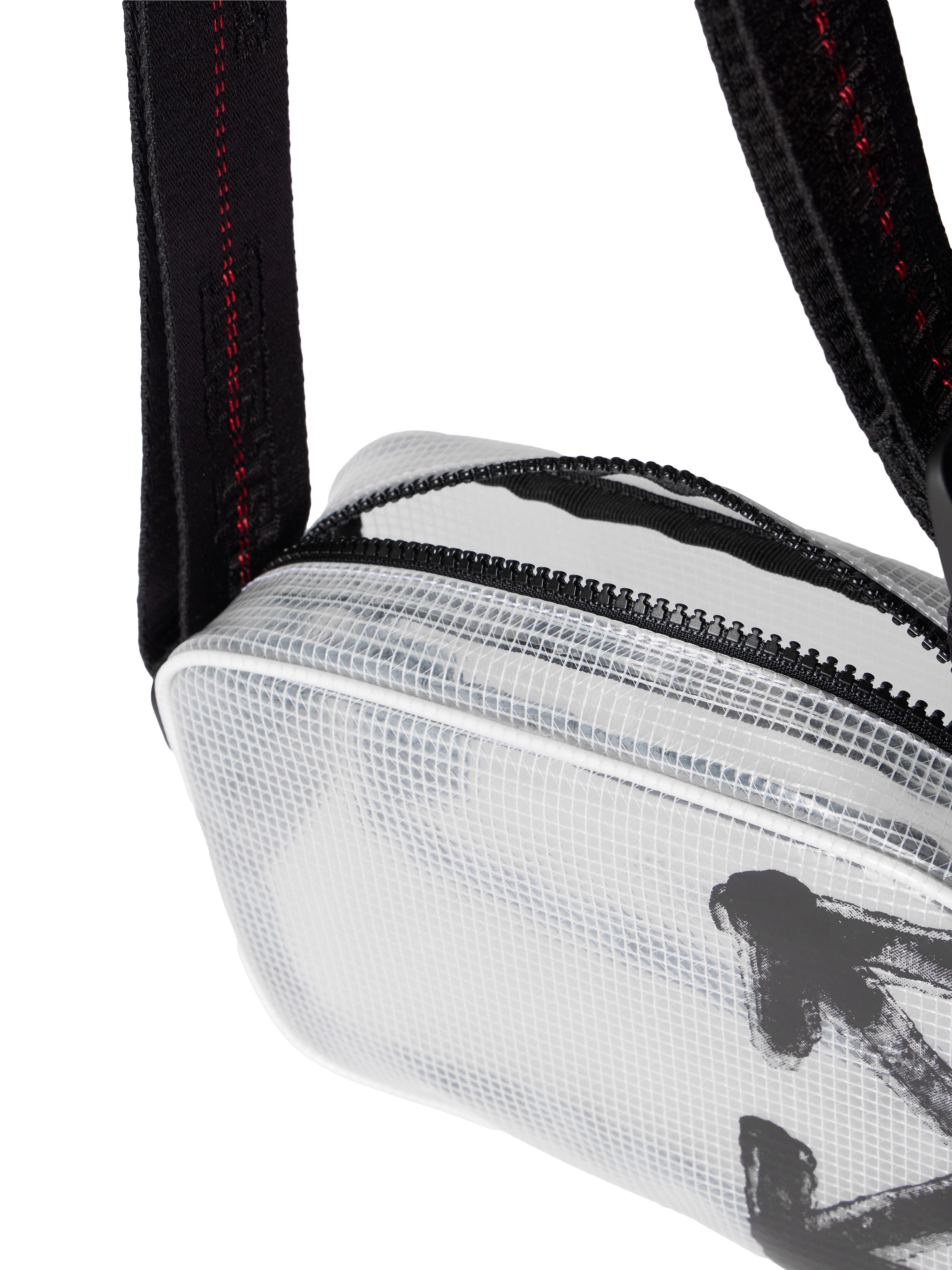 OFF WHITE Heritage Ripstop Camera Bag TRANSPARENT - BLACK OMNQ09AC99FAB001