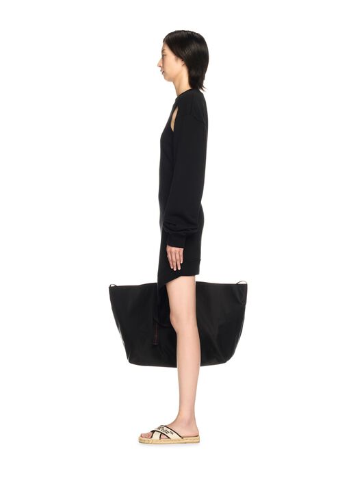 OFF WHITE Black Stamp Bandana Dress BLACK OWDF001S25FLE001