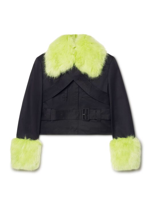 OFF WHITE Co Cross Cargo Jacket BLACK OWEA278W24FAB001