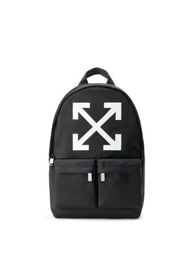OFF WHITE Full Arrow Backpack BLACK OMNB12BS26FAB001