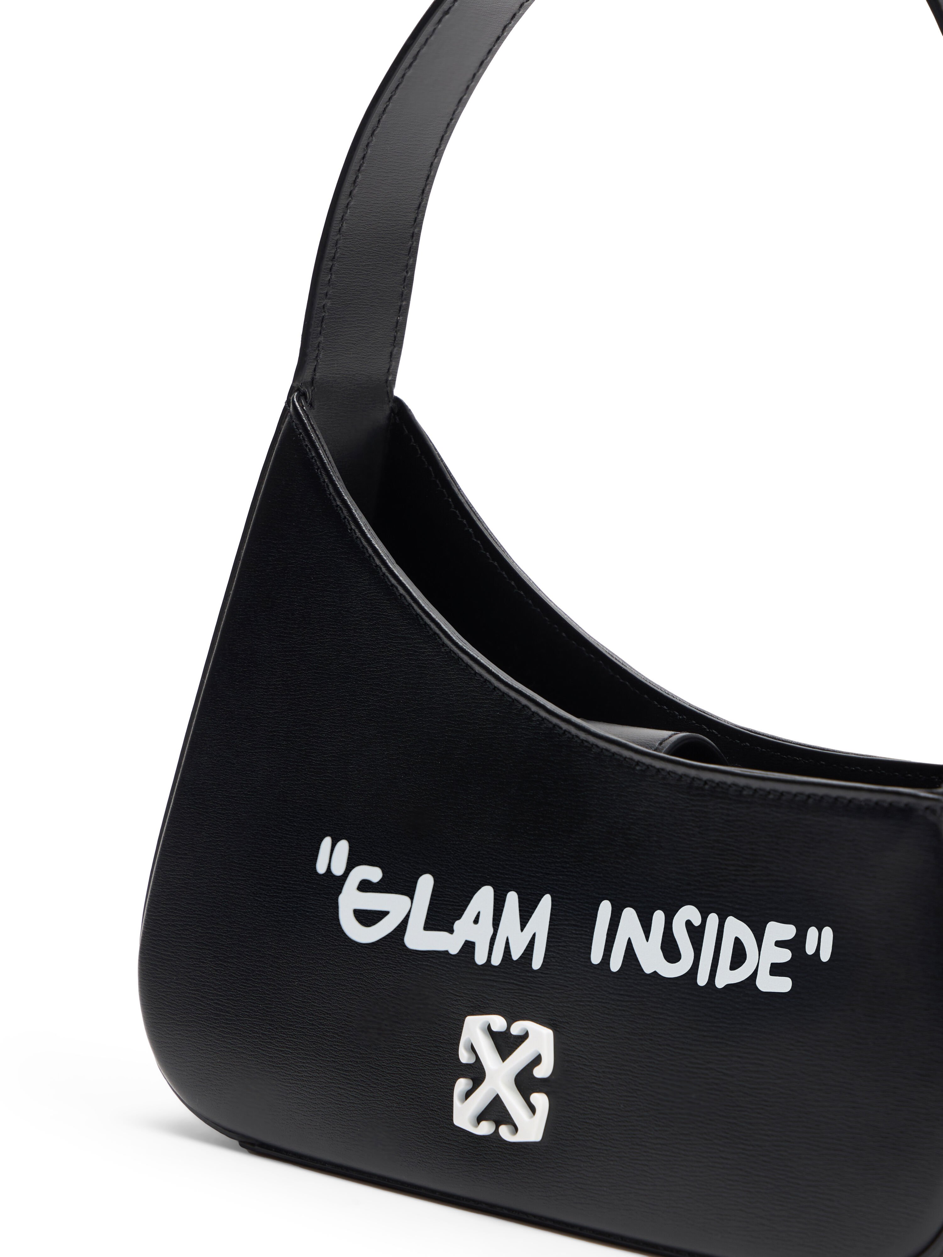 OFF WHITE Jitney Shoulder Quote BLACK OWNN18AC99LEA001