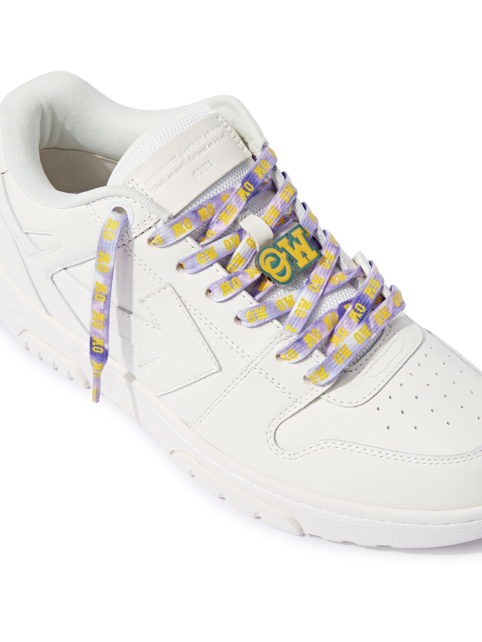 OFF WHITE Lilac/Yellow Cloud Laces PURPLE OMZJ001T25MAT004