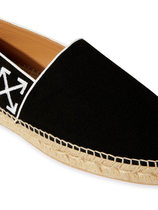 OFF WHITE Biarritz Espadrillas BLACK OMIB007C99FAB001