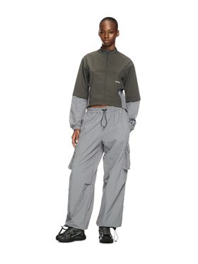 OFF WHITE Pantaloni Parachute Off Grigio Scuro GRIGIO OWVI015S25FAB001