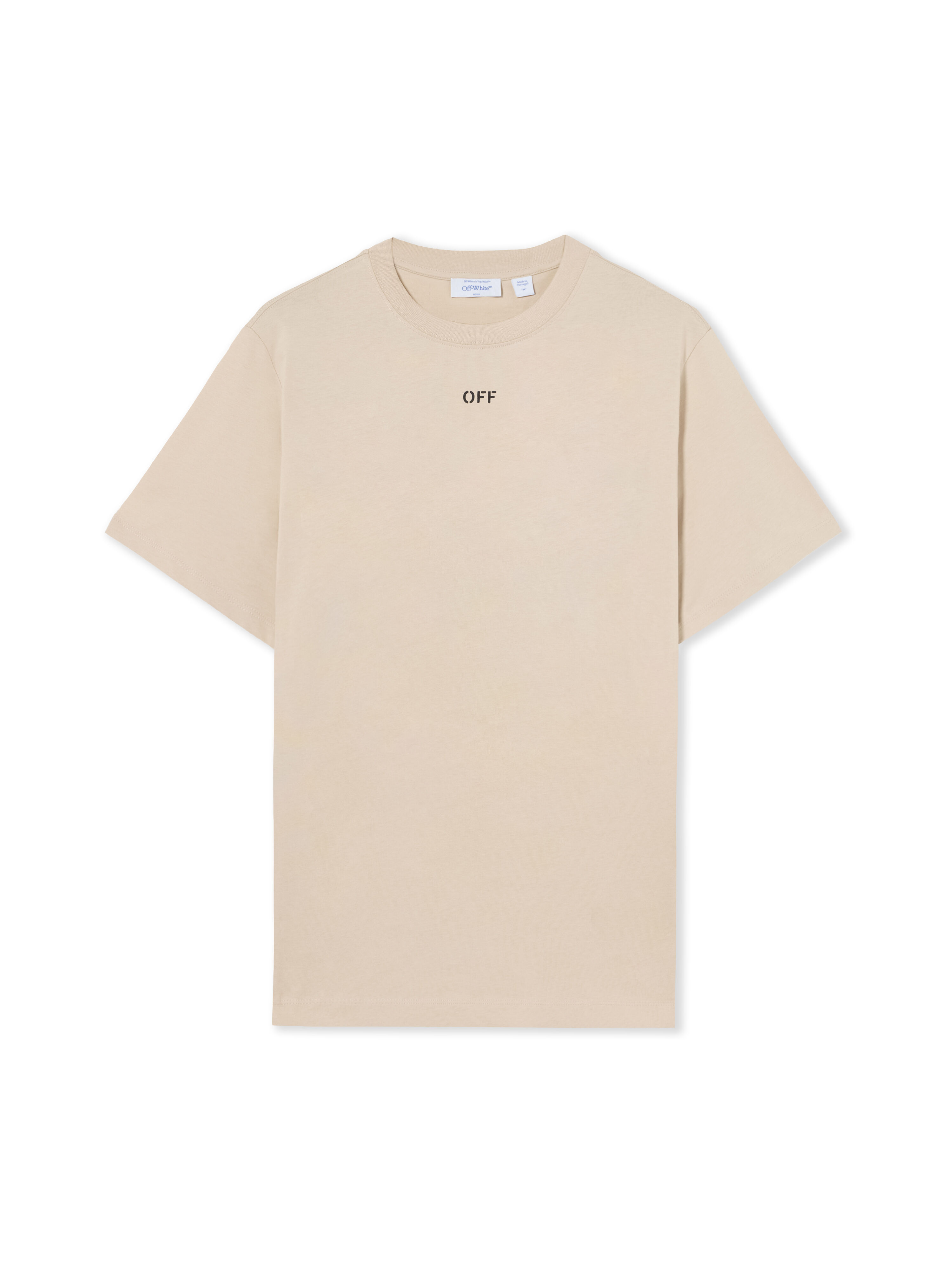 Off Stamp Slim T-Shirt OFF WHITE Off Stamp Slim T-Shirt SILVER LINING 44OWOS26T002