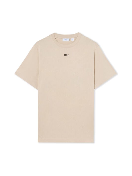 Off Stamp Slim T-Shirt OFF WHITE Off Stamp Slim T-Shirt SILVER LINING 44OWOS26T002