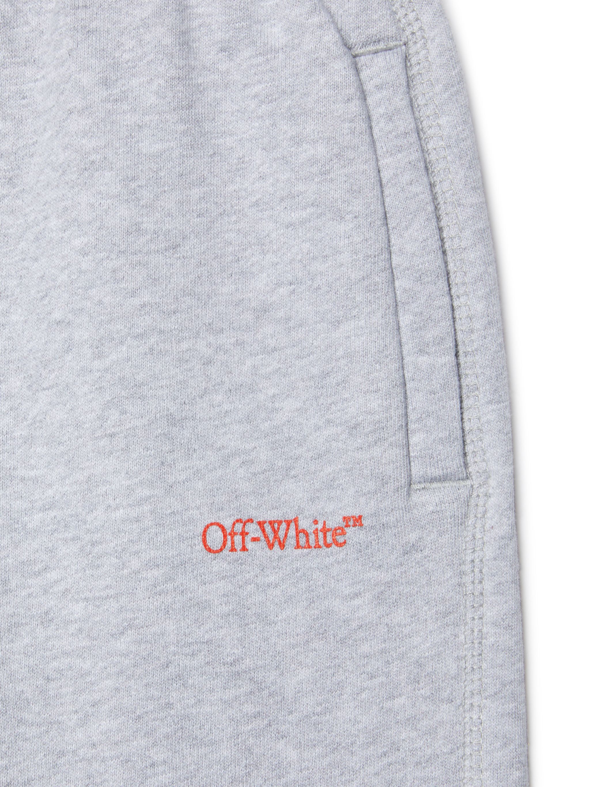 OFF WHITE Bookish Sweatpants GREY OBCH001S25FLE001
