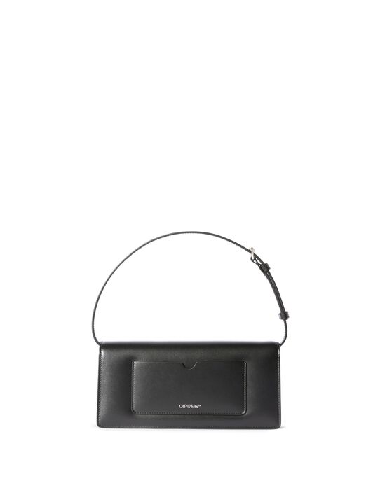 OFF WHITE Jitney 1.0 Shoulder Bag BLACK OWNN172C99LEA001