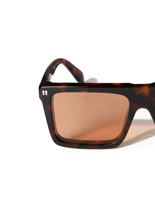 Bridgeport Orange Lens Sunglasses OFF WHITE Bridgeport Orange Lens Sunglasses SHINY HAVANA OW10456D2056