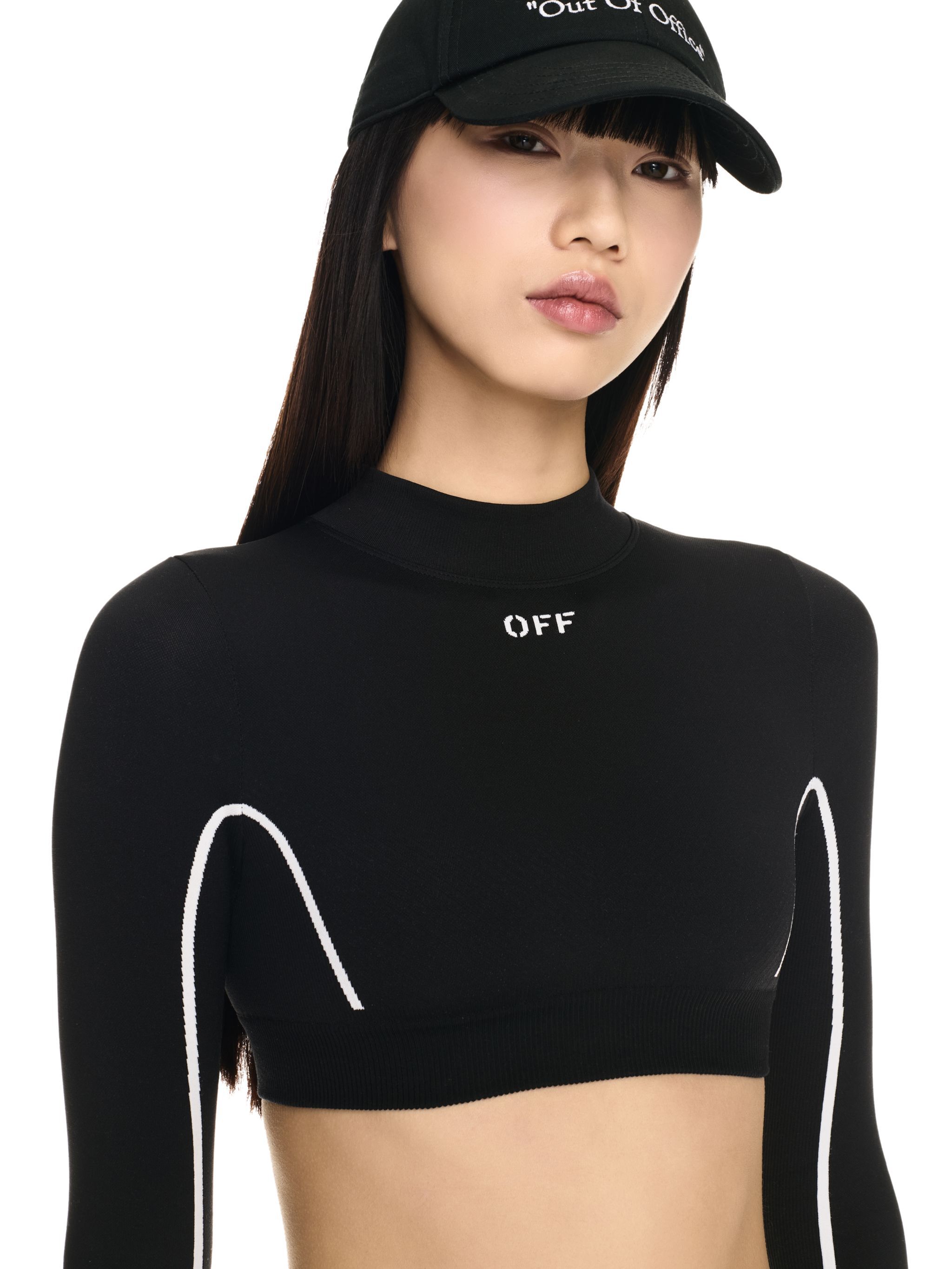 OFF WHITE Zweifarbige Halskette Mit Pfeil-Anhänger SCHWARZ OWVB046C99KNI002