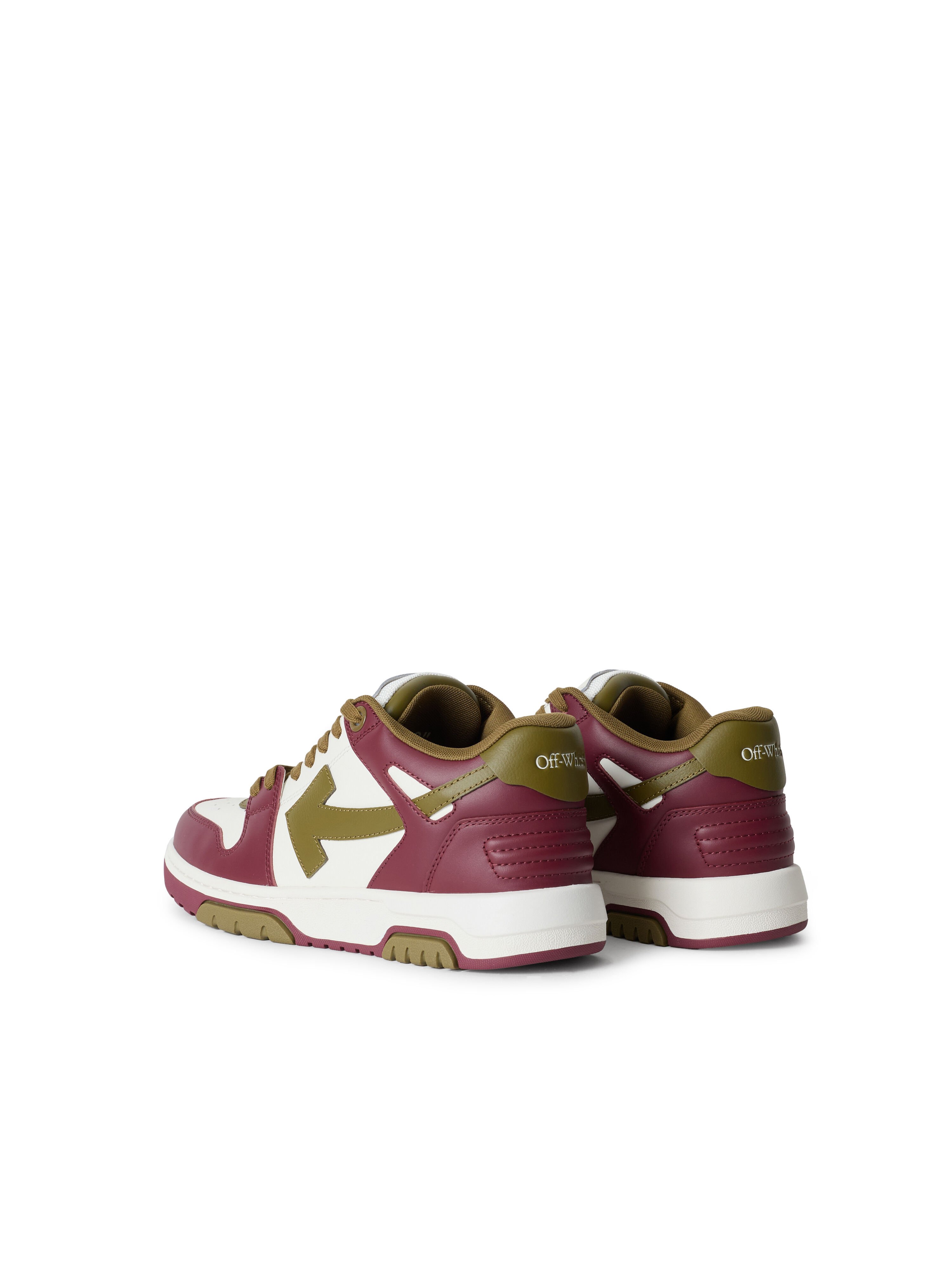 Out Of Office Sneakers OFF WHITE Out Of Office Sneakers Burgundy/Forest Green OF06552601