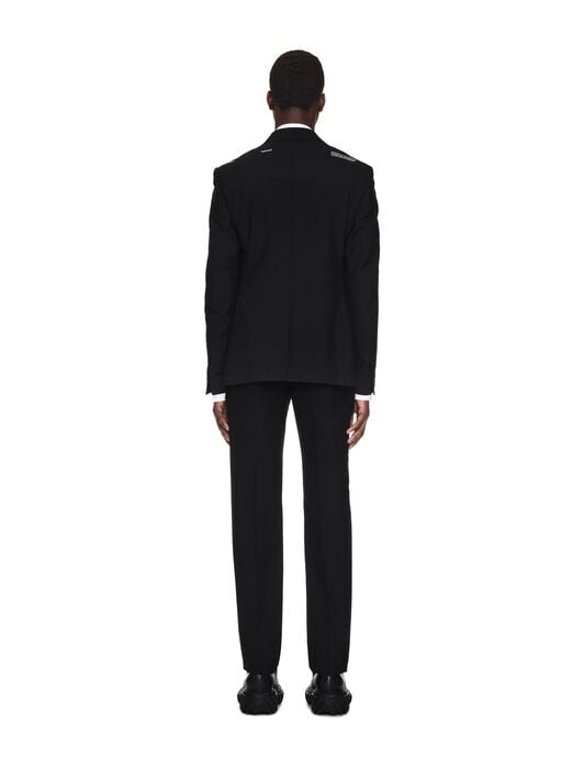 Corp Skinny Pant OFF WHITE Corp Skinny Pant BLACK OMCA211C99FAB001