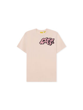 OFF WHITE Graffiti T-Shirt CRYSTAL PINK 44GAA001F26J004