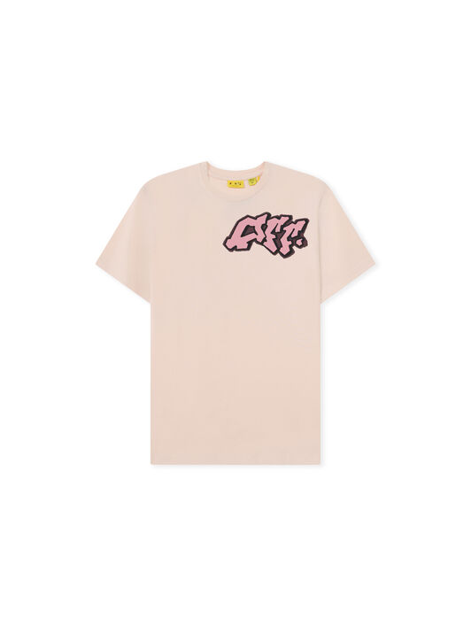 Graffiti T-Shirt OFF WHITE Graffiti T-Shirt CRYSTAL PINK 44GAA001F26J004