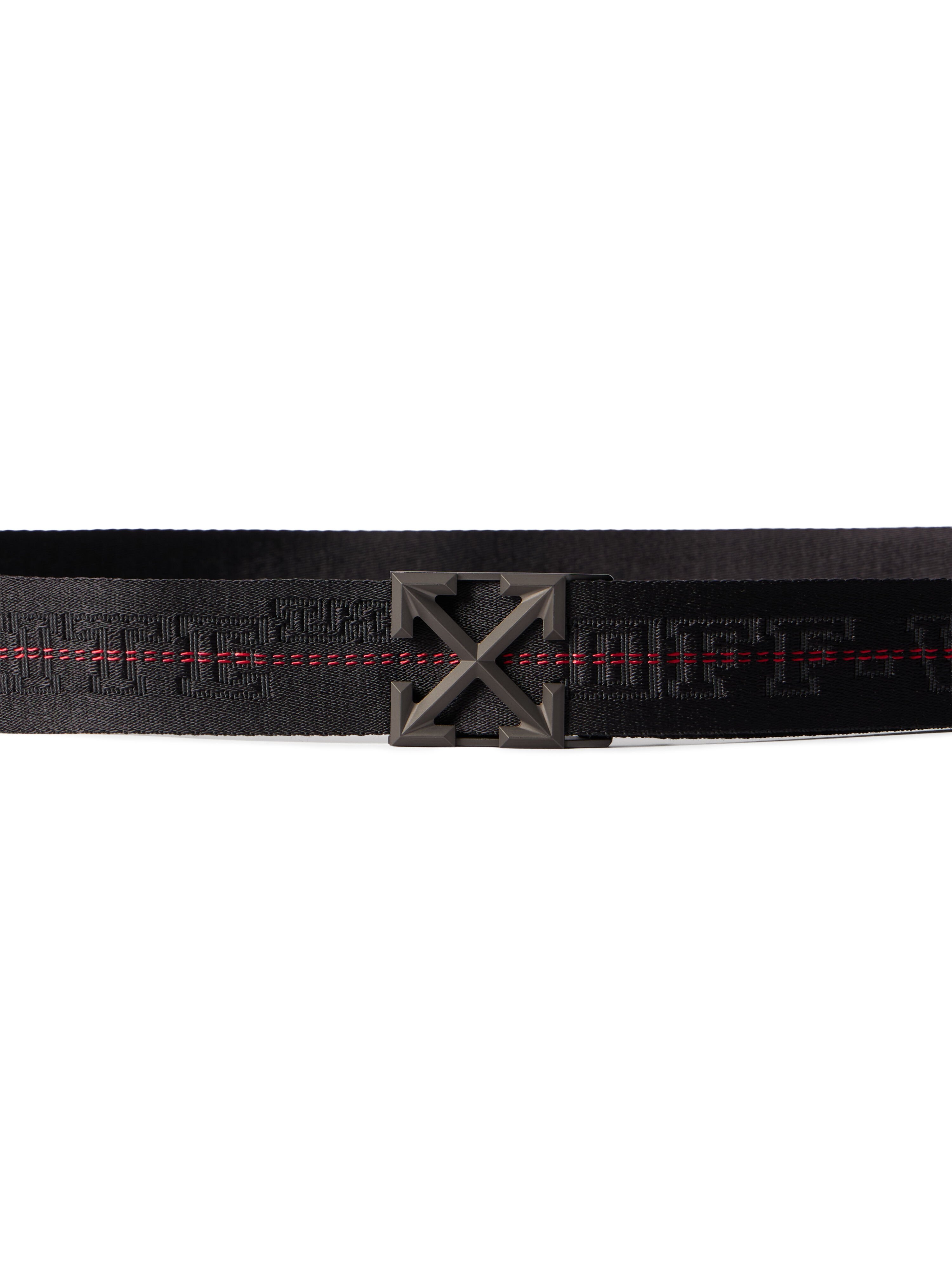 OFF WHITE Arrow Tape Belt BLACK - NO COLOR OMRB14BC99FAB002