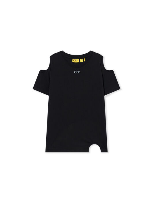 OFF WHITE Meteor Off Stamp T-Shirt BLACK 44GAA01EF26J001