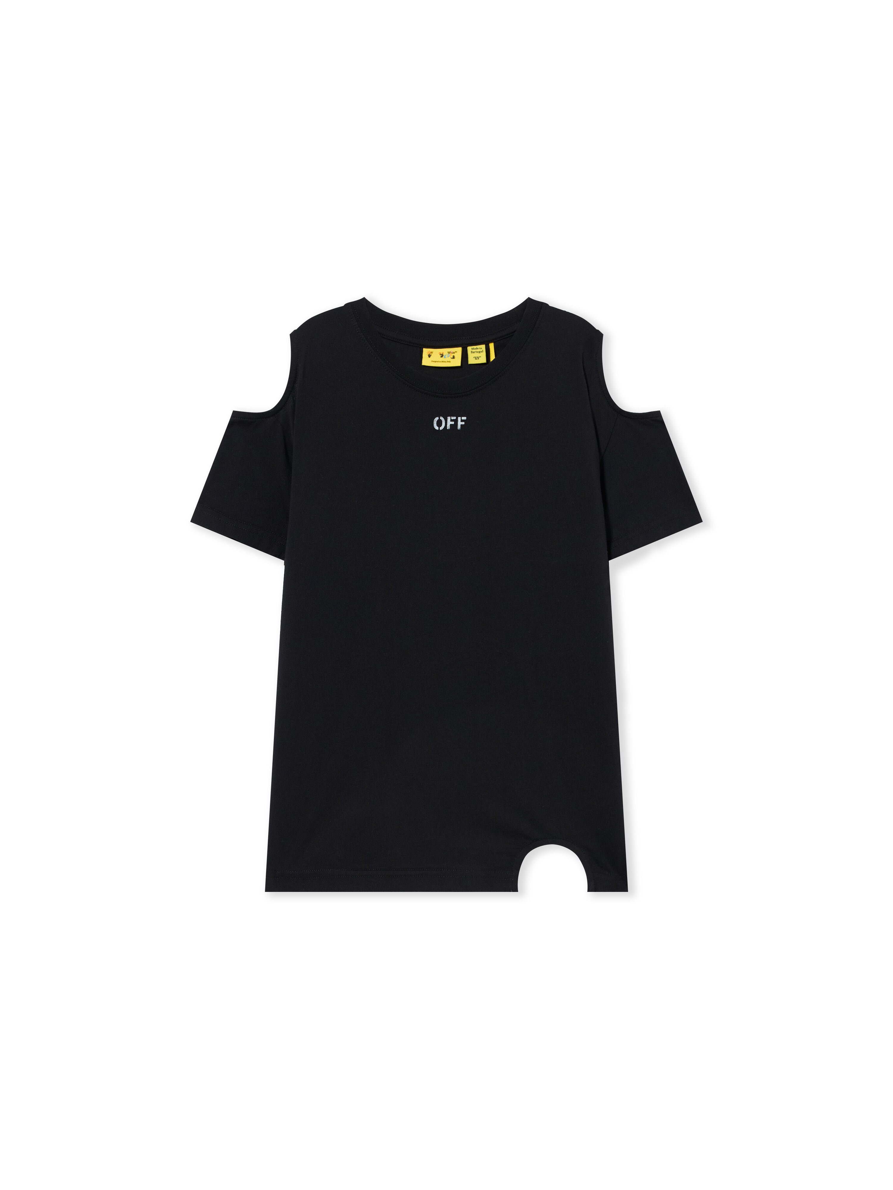 OFF WHITE Meteor Off Stamp T-Shirt BLACK 44GAA01EF26J001