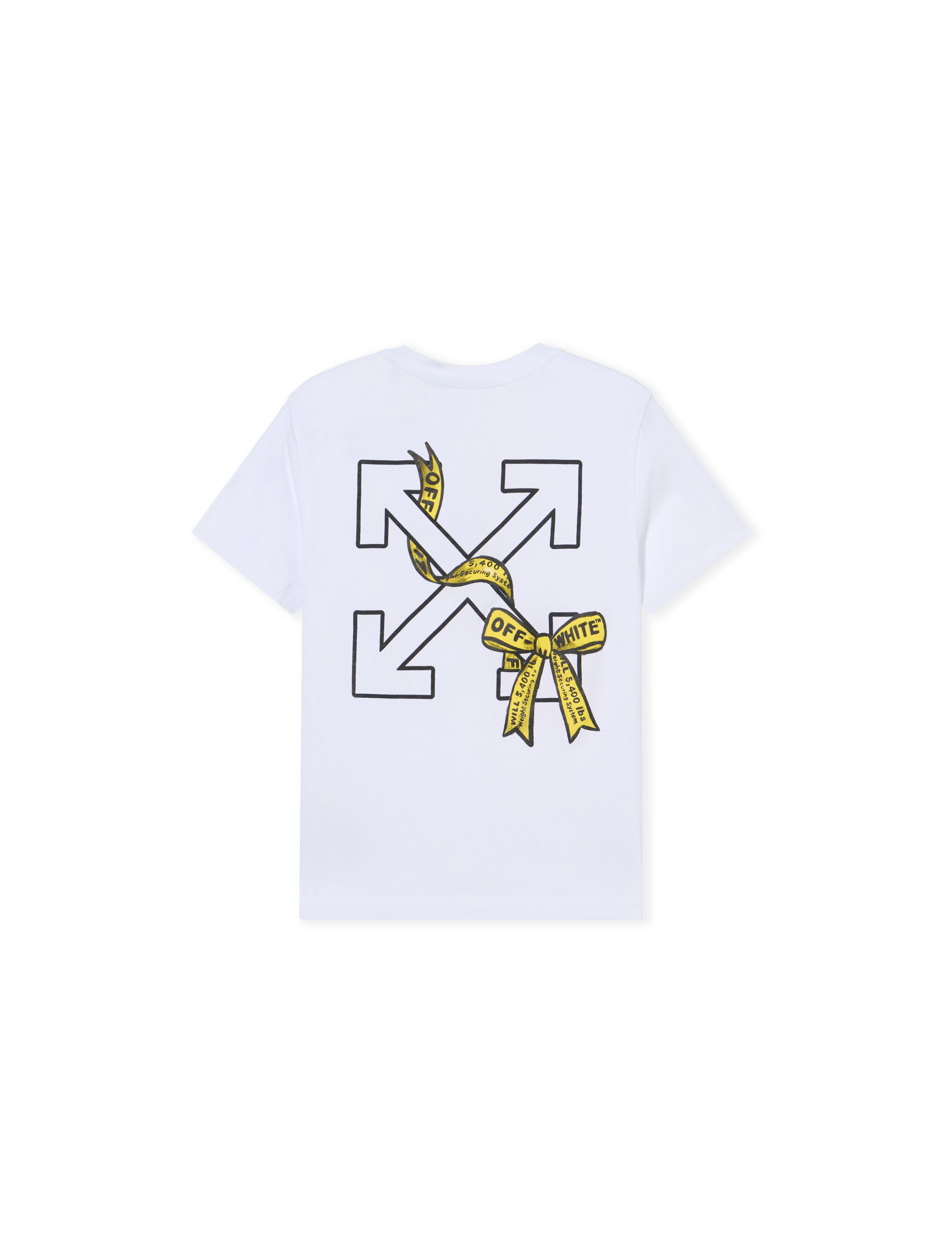 Arrow Industrial Tape T-Shirt OFF WHITE Arrow Industrial Tape T-Shirt WHITE 44GAA001F26J009