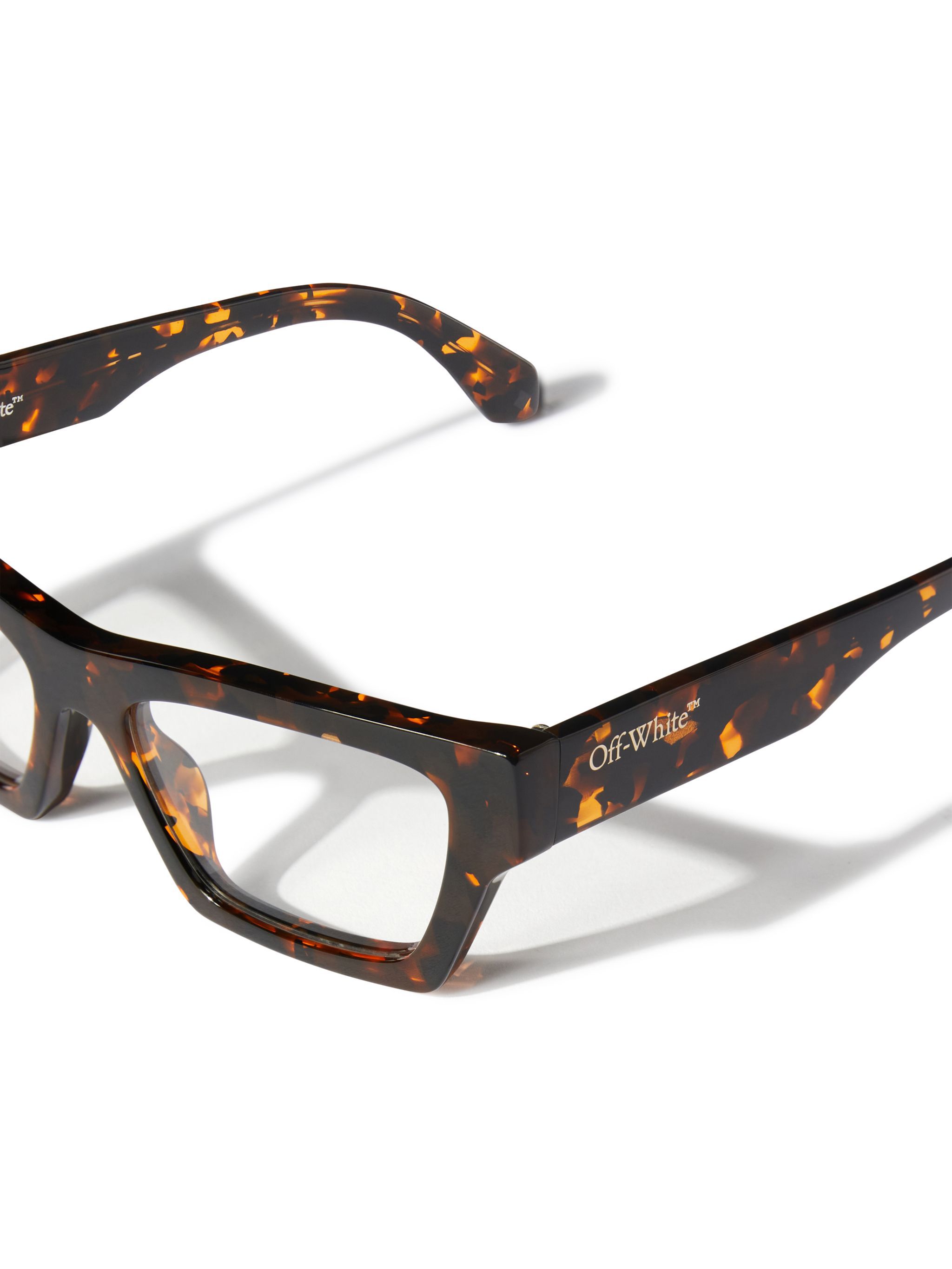 OFF WHITE Eyewear Style 7X BROWN OERJ07XS25PLA001