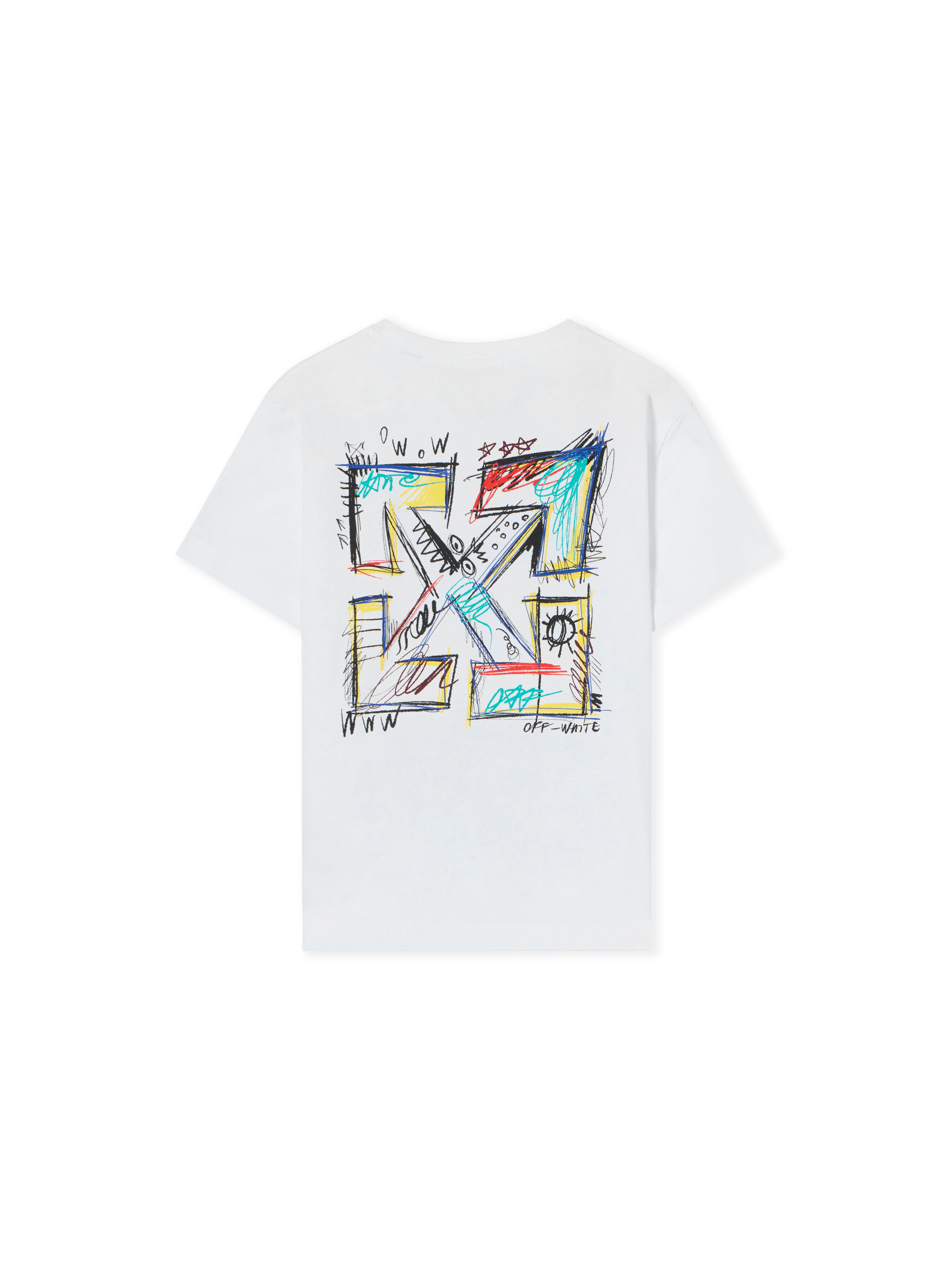 Arrow Scribble Short Sleeve T-Shirt OFF WHITE Arrow Scribble Short Sleeve T-Shirt WHITE 44BAA002F26J008
