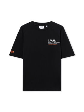 LAB L/AB Off Active Duct Tape T-Shirt BLACK 44LABF26T082