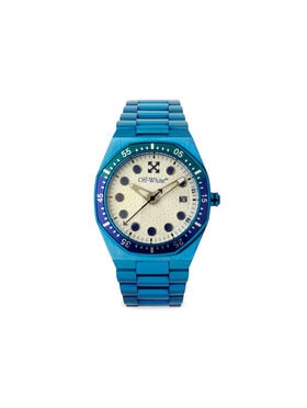 OFF WHITE "Dry Mode" Watch Blue OW1G024M
