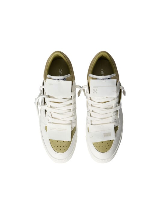 3.0 Off Court Low Top Sneakers OFF WHITE 3.0 Off Court Low Top Sneakers WHITE - GREY GREEN OMIA29KF25LEA001