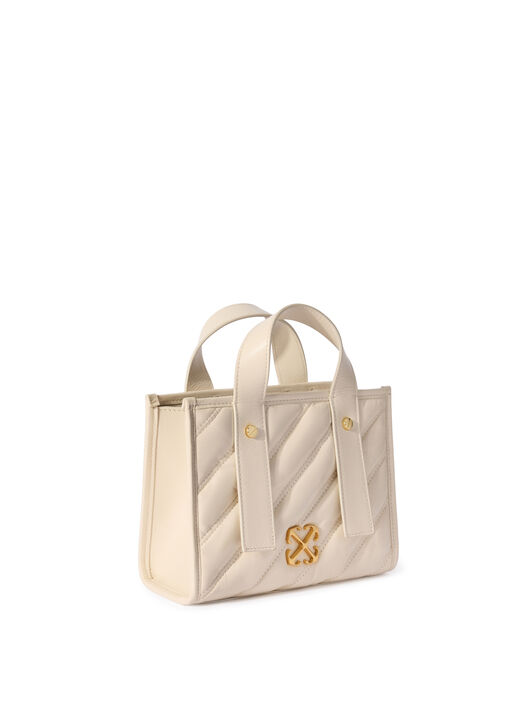 Quilted Leather Tote Bag OFF WHITE Quilted Leather Tote Bag DUST - NO COLOR OWNA238C99LEA001