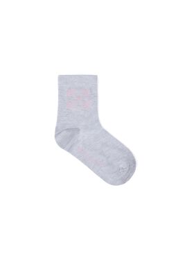 OFF WHITE Arrow Mid High Socks GREY OGRA004F24KNI002
