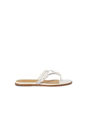 OFF WHITE Weiße Schnürbänder Sandalen WEISS OWIH05DS25LEA001