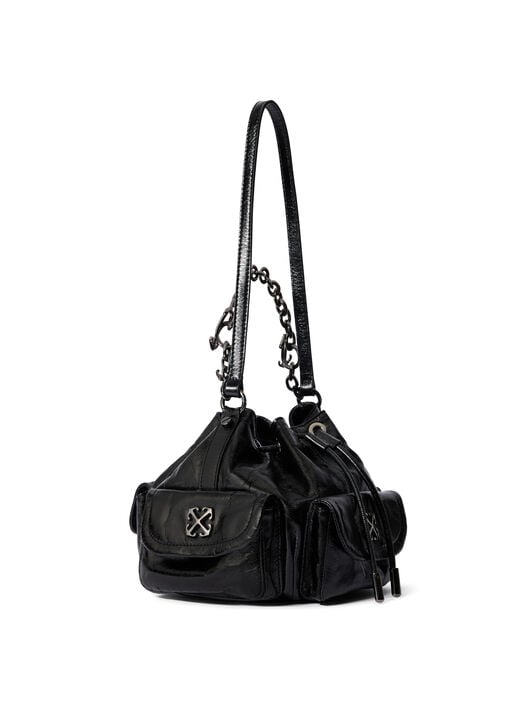Dumbo Bucket Bag OFF WHITE Dumbo Bucket Bag BLACK - NO COLOR OWMY002F25LEA001
