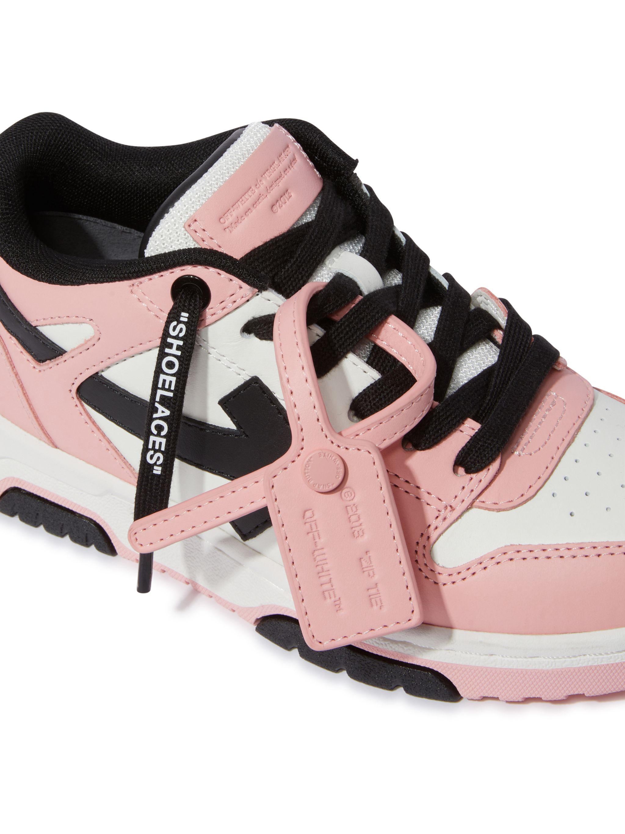 OFF WHITE Sneakers Out Of Office Rosa/Nero ROSA OGIA007S25LEA001